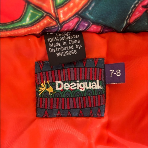 Desigual Multicolor Patterned Jacket - Picture 2 of 7